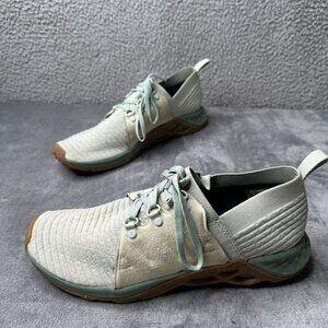 Merrell Range AC+ Slip-On Sneakers | Gray Green Knit Shoes | Size 11